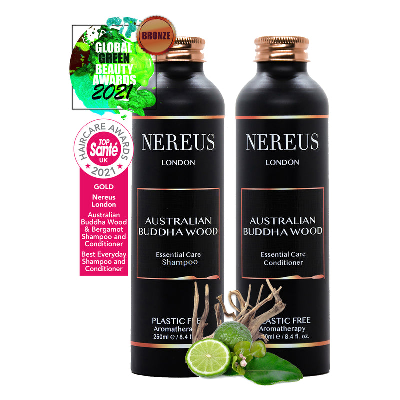 Detoxing Shampoo & Hydrating Conditioner Natural Haircare Duo - Nereus London