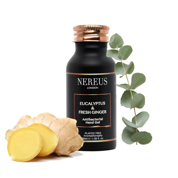 Eucalyptus & Fresh Ginger Premium Antibacterial Hand Sanitiser - Nereus London